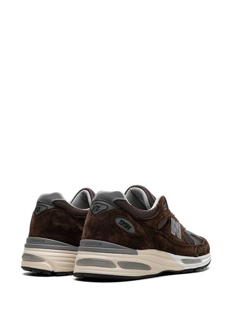 Brown uk 991v2 sneakers New Balance - unisex NEW BALANCE | U991BR2BRWN